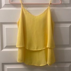 Annabella yellow dress top